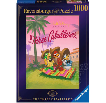 Ravensburger FINAL SALE Ravensburger Disney Treasures from The Vault: The Three Caballeros Puzzle 1000pcs RETIRED