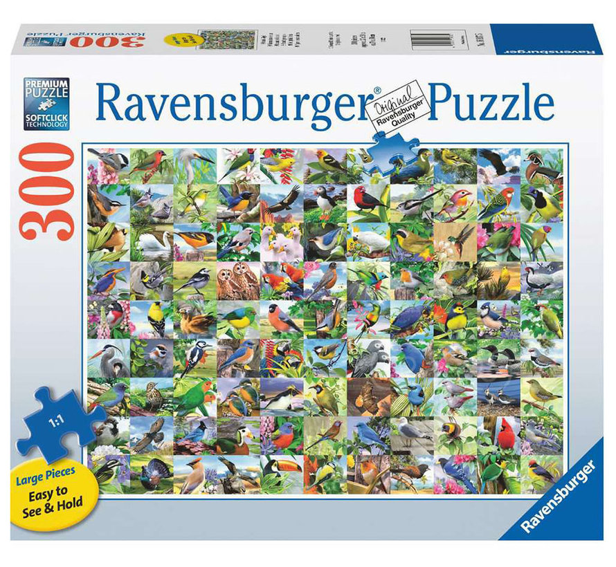 Ravensburger 99 Delightful Birds Large Format Puzzle 300pcs