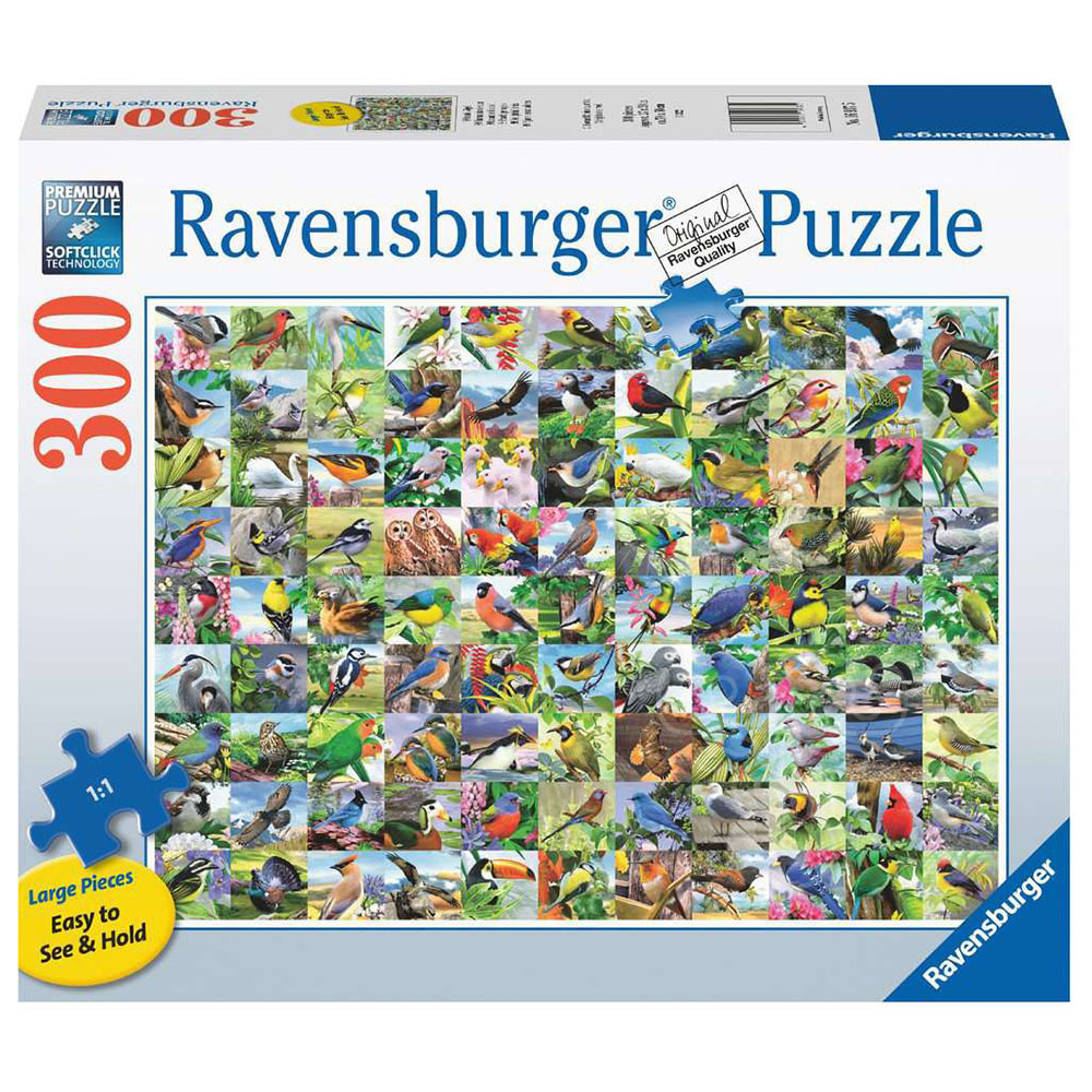 Ravensburger 99 Delightful Birds Large Format Puzzle 300pcs