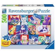 Ravensburger FINAL SALE Ravensburger Hello Kitty Large Format Puzzle 500pcs