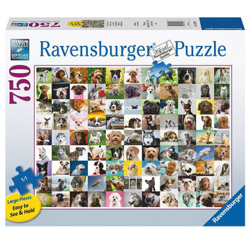 Ravensburger Ravensburger 99 Lovable Dogs Large Format Puzzle 750pcs