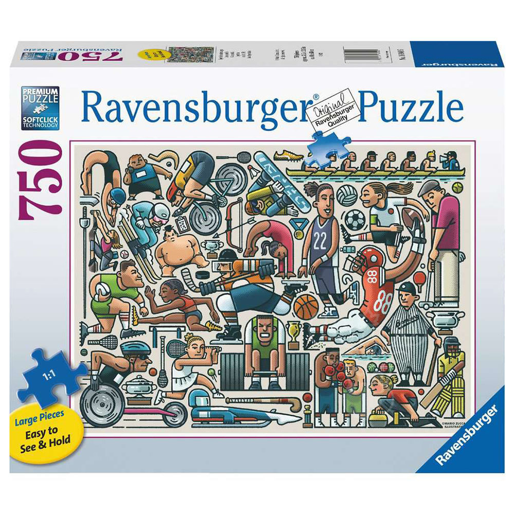 Ravensburger Athletic Fit Large Format Puzzle 750pcs Puzzles Canada