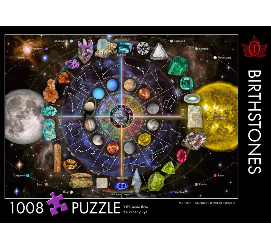 The Occurrence Birthstones Puzzle 1008pcs
