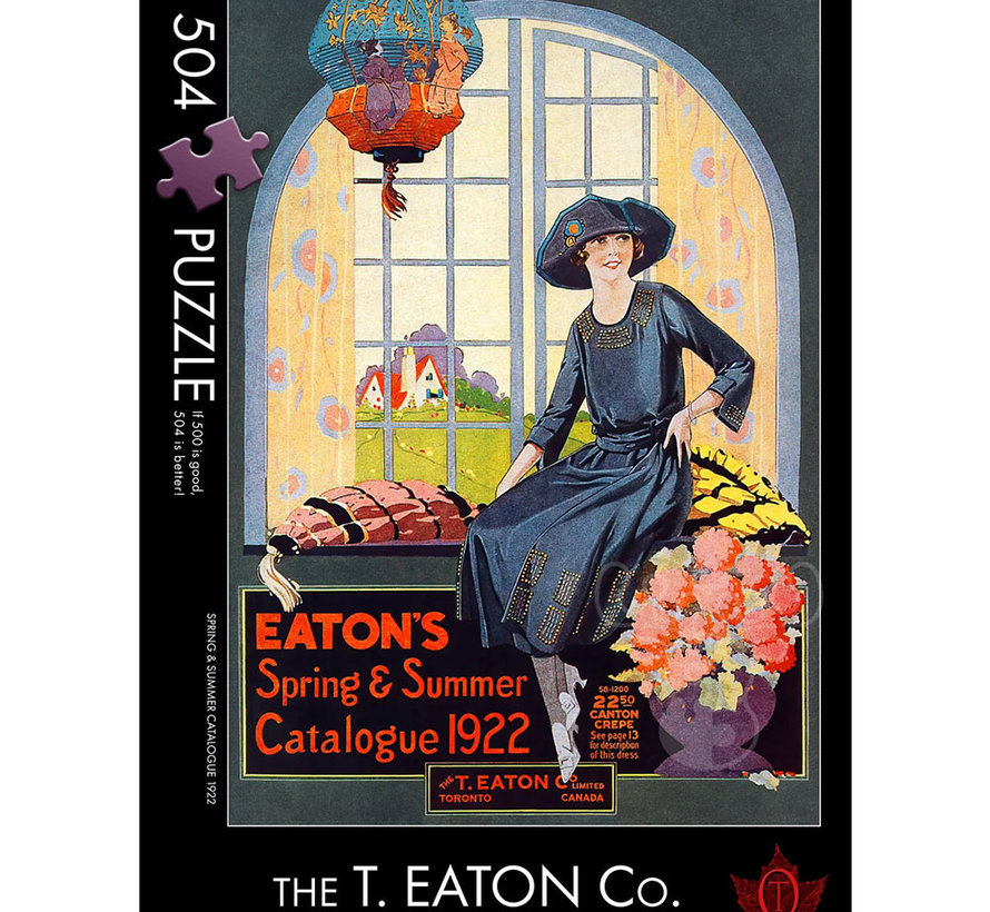 The Occurrence The T. Eaton Co. Catalogue, Spring and Summer 1922 Puzzle 504pcs