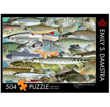 The Occurrence The Occurrence Fishes of the Great Lakes Puzzle 504pcs