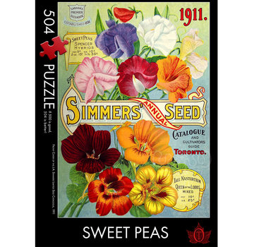 The Occurrence The Occurrence Sweet Peas Puzzle 504pcs