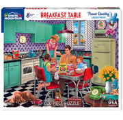 White Mountain White Mountain Breakfast Table Puzzle 1000pcs