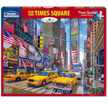 White Mountain White Mountain New York Times Square Puzzle 1000pcs
