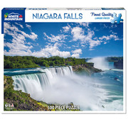 White Mountain White Moutain Niagara Falls Puzzle 500pcs