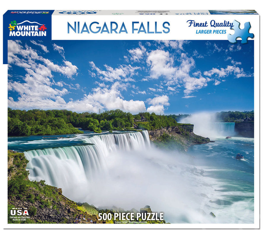 White Moutain Niagara Falls Puzzle 500pcs