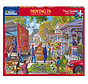 White Mountain Moving In Puzzle 1000pcs