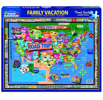 White Mountain White Mountain Family Vacation Puzzle 1000pcs*