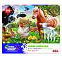 White Mountain Farm Animals Puzzle 300pcs