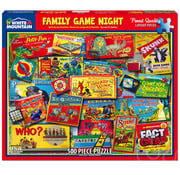 White Mountain White Mountain Family Game Nights Puzzle 500pcs
