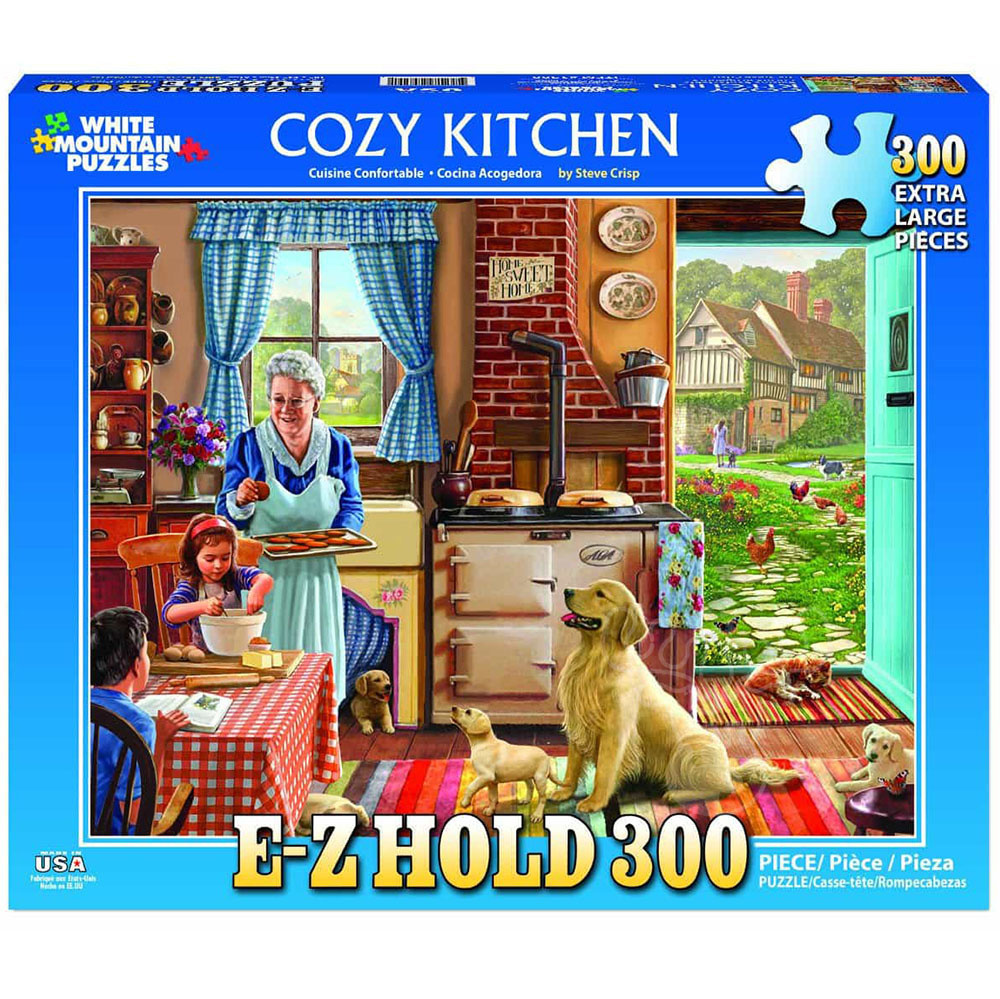 White Mountain Cozy Kitchen Puzzle 300pcs Puzzles Canada