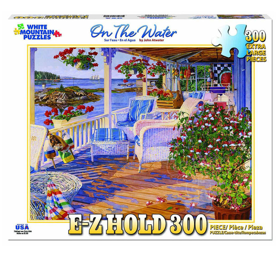 White Mountain On the Water Puzzle 300pcs