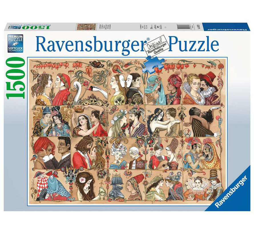 Ravensburger Love Through the Ages Puzzle 1500pcs RETIRED