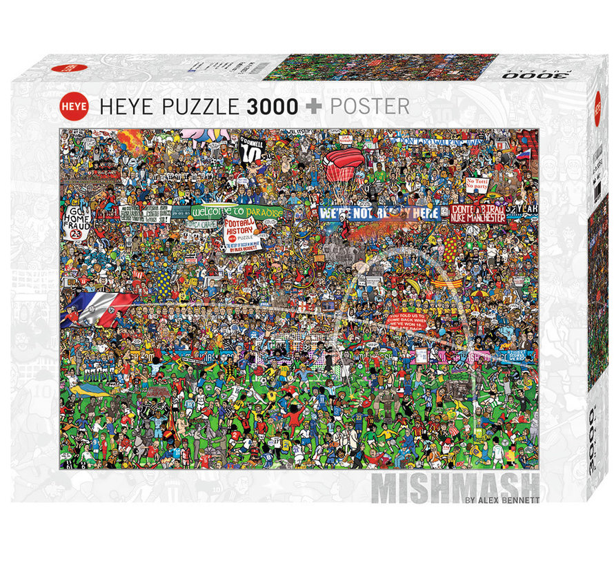 Heye Football History Puzzle 3000pcs