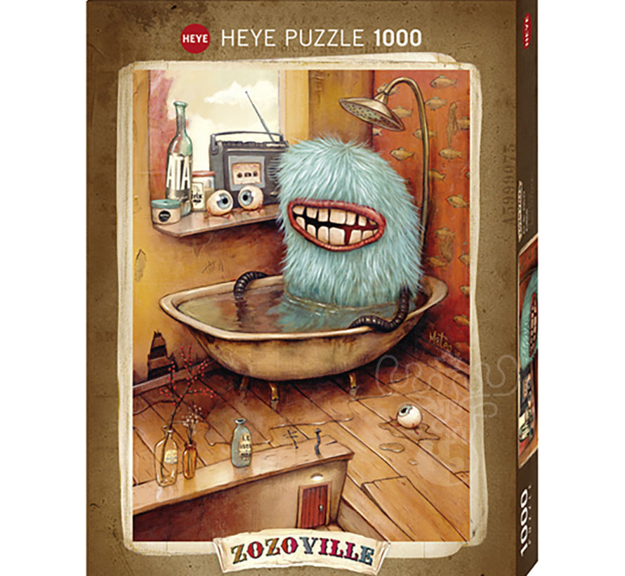Heye Zozoville Bathtub Puzzle 1000pcs