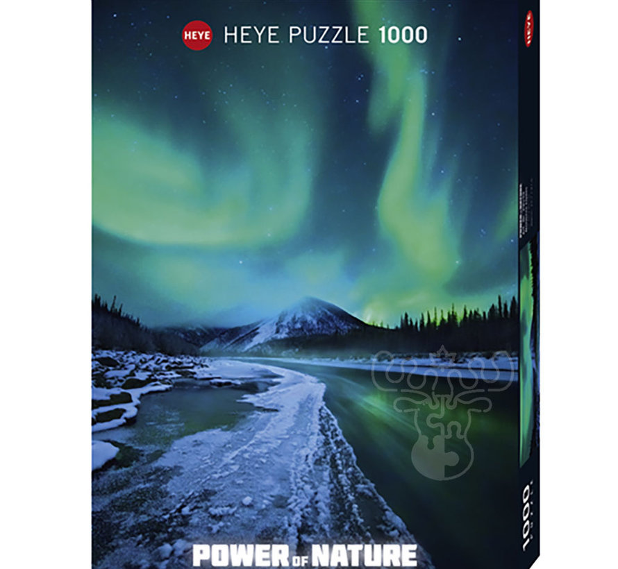 Heye Power of Nature Northern Lights Puzzle 1000pcs