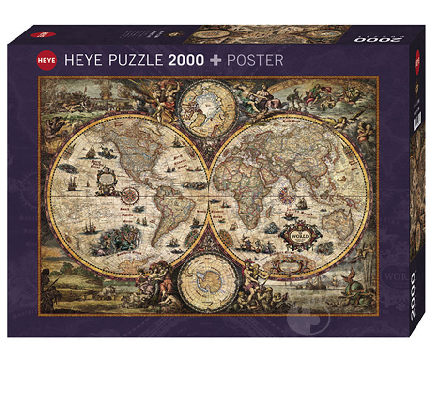 Heye Vintage World Puzzle 2000pcs