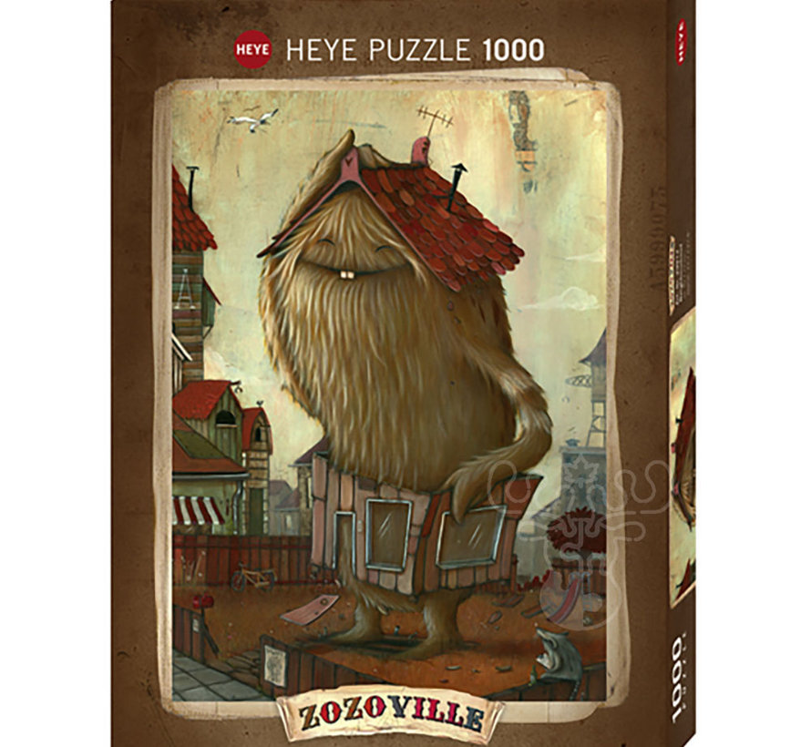 Heye Zozoville Neighborhood Puzzle 1000pcs