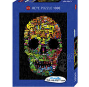 Heye Heye Doodle Skull Puzzle 1000pcs RETIRED