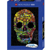 Heye Heye Doodle Skull Puzzle 1000pcs