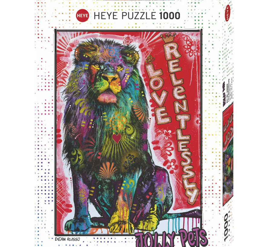 Heye Jolly Pets: Love Relentlessly Puzzle 1000pcs