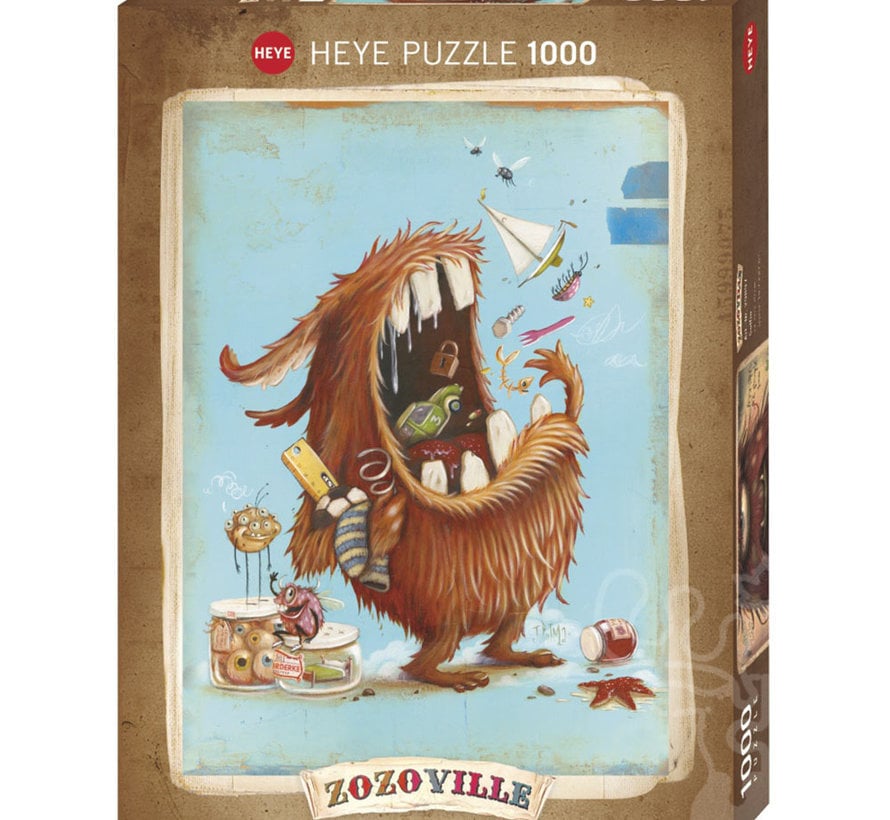 Heye Zozoville Omnivore Puzzle 1000pcs