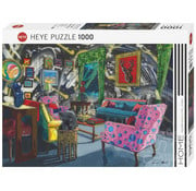 Heye Heye Home Room With Deer Puzzle 1000pcs