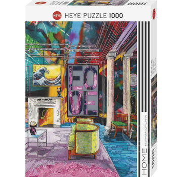 Heye Heye Home Room With Wave Puzzle 1000pcs