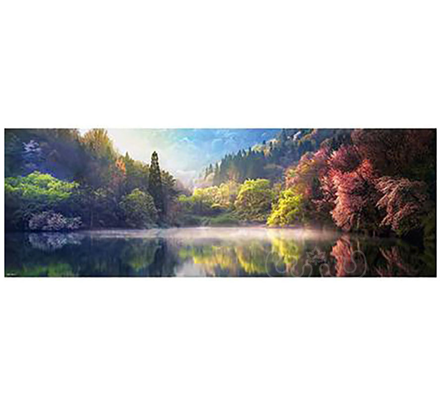Heye Edition Alexander von Humboldt: Seryang-ji Lake Panorama Puzzle 1000pcs