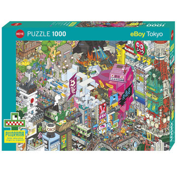 Heye Heye Pixorama Tokyo Quest Puzzle 1000pcs