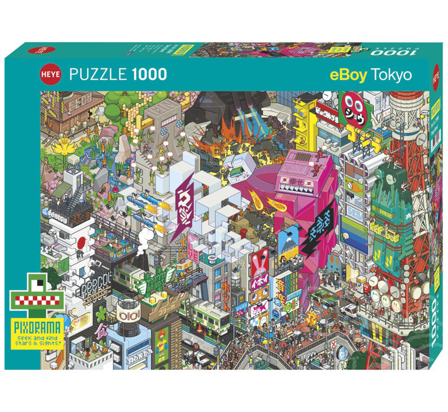 Heye Pixorama Tokyo Quest Puzzle 1000pcs
