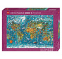 Heye Map Art Minaiature World Puzzle 2000pcs