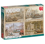 Jumbo Jumbo Anton Pieck: Canal Boats Puzzle 1000pcs