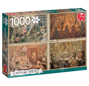 Jumbo Jumbo Anton Pieck: Living Room Entertainment Puzzle 1000pcs