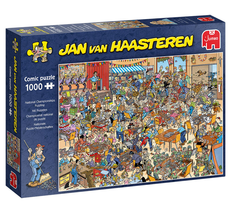 Jumbo Jan van Haasteren - National Championships Puzzling Puzzle 1000pcs