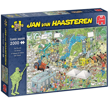 Jumbo Jumbo Jan van Haasteren - The Film Set Puzzle 2000pcs
