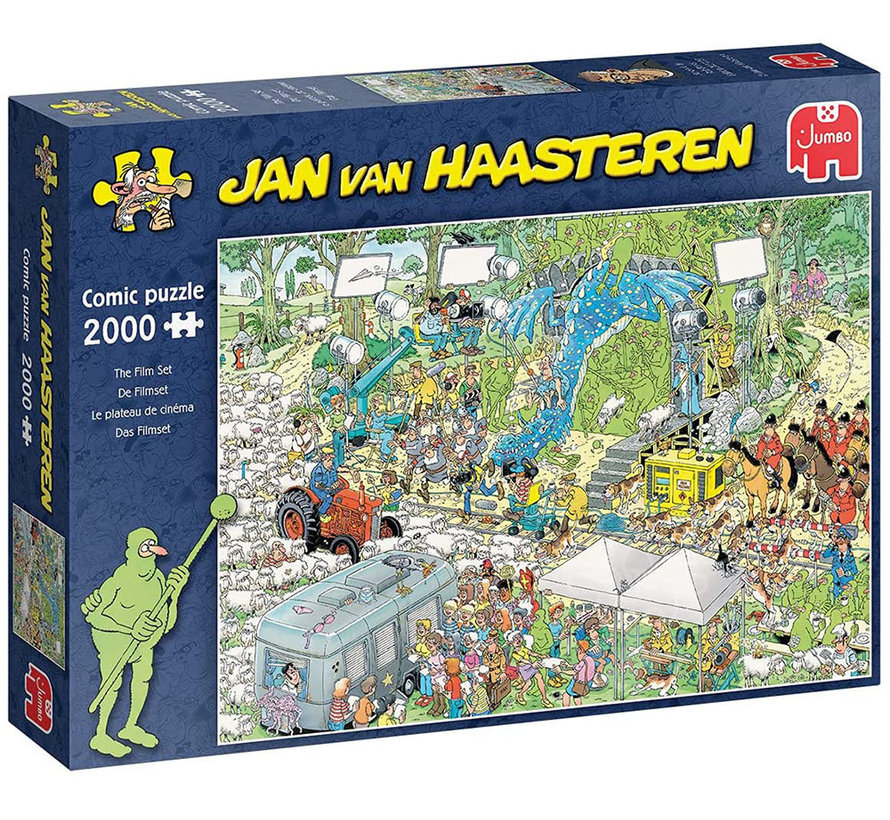 Jumbo Jan van Haasteren - The Film Set Puzzle 2000pcs