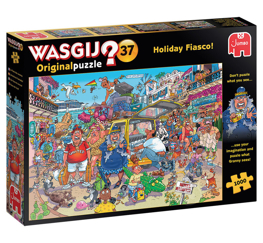 Jumbo Wasgij Original 37 Holiday Fiasco! Puzzle 1000pcs