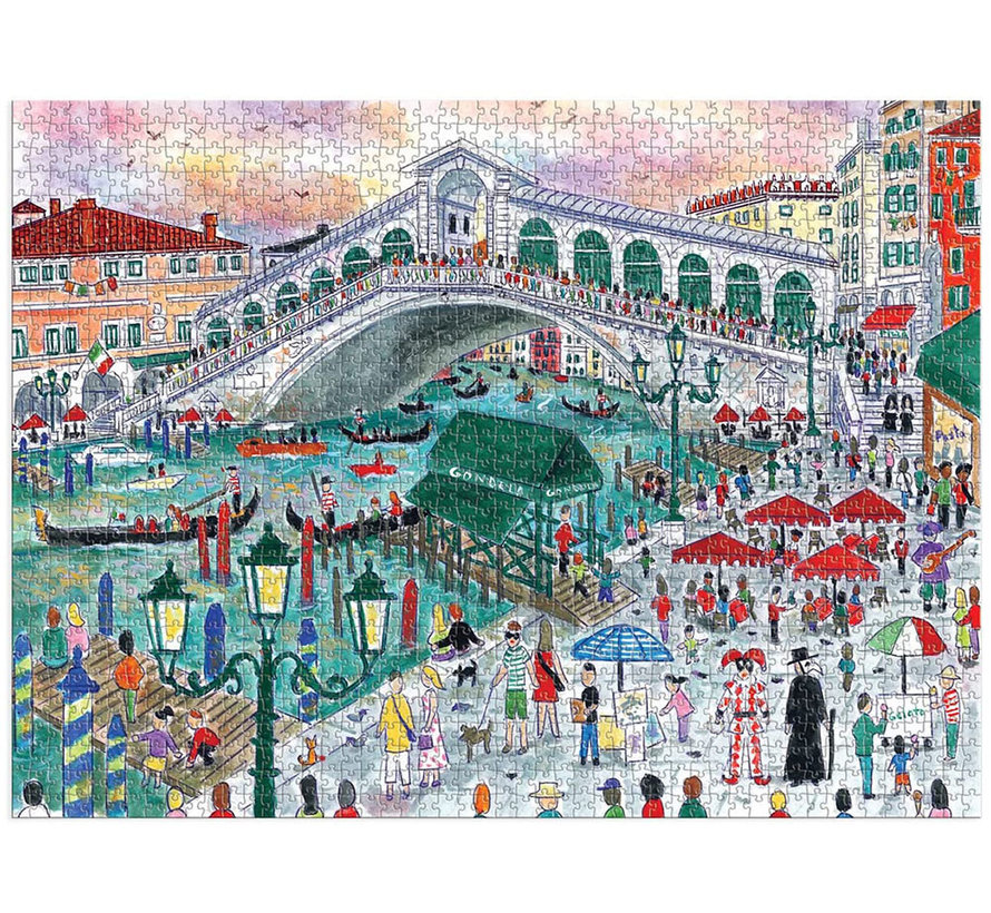Galison Michael Storrings Venice Puzzle 1500pcs