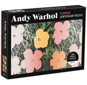 Galison Galison Andy Warhol: Flowers Lenticular Puzzle 300pcs