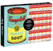 Galison Galison Andy Warhol: Campbell's Soup Cans 2-in-1 Double Sided Puzzle 500pcs