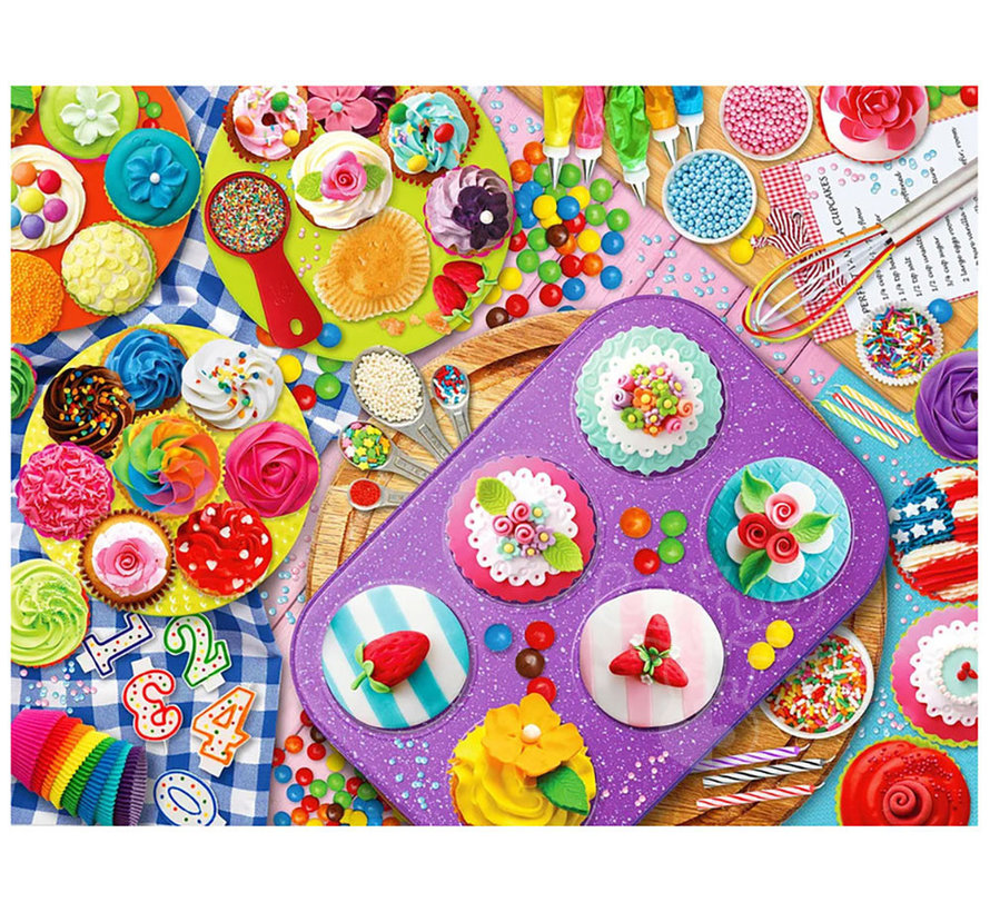 Springbok Cupcake Chaos Puzzle 500pcs