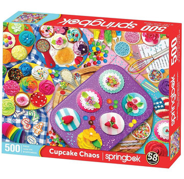 Springbok Springbok Cupcake Chaos Puzzle 500pcs
