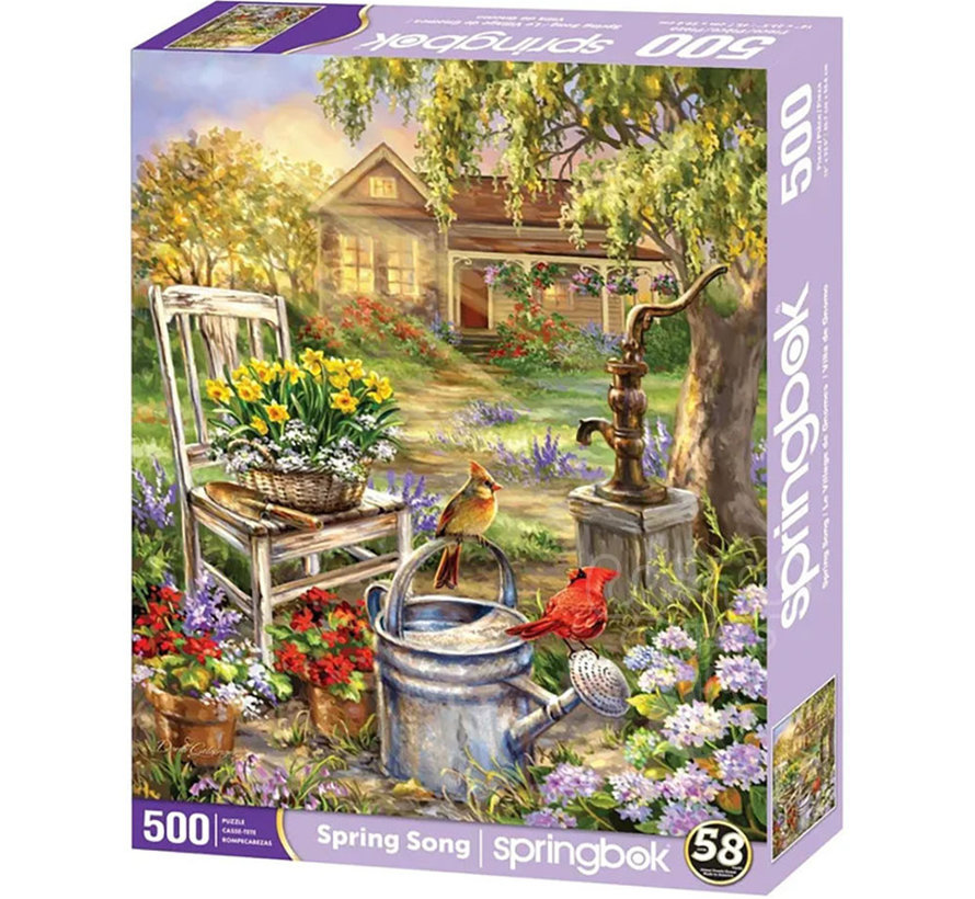 Springbok Spring Song Puzzle 500pcs