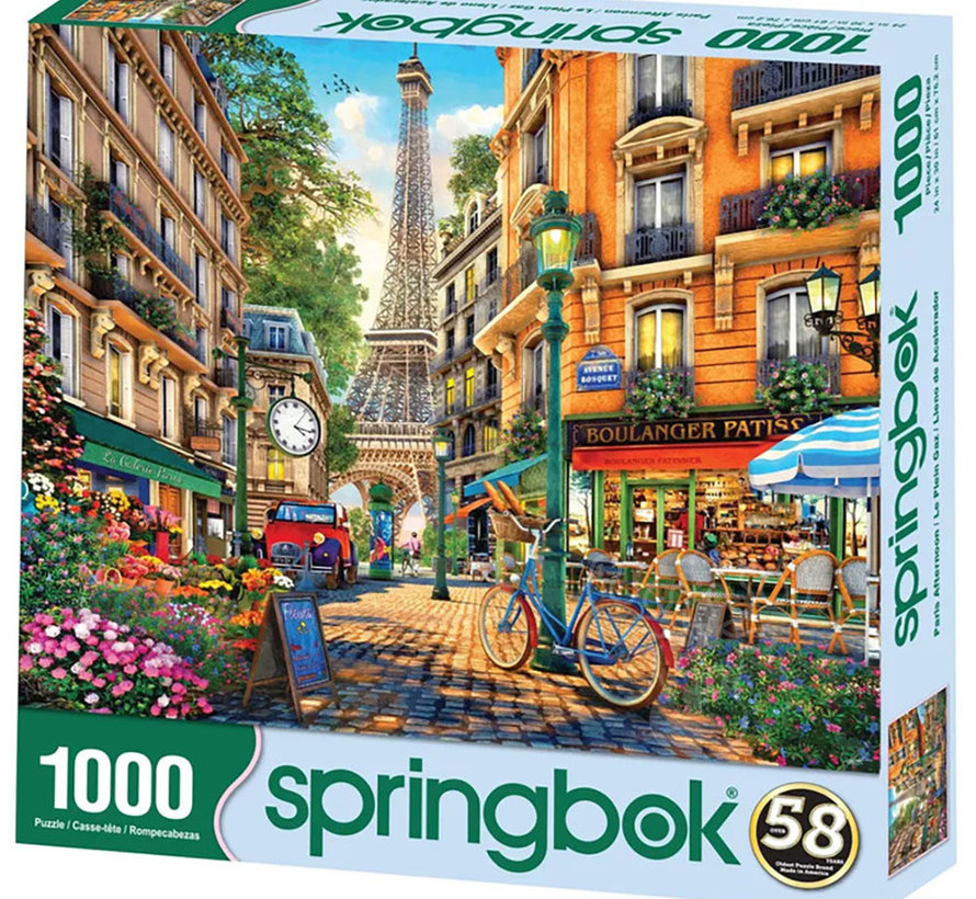 Springbok Paris Afternoon Puzzle 1000pcs