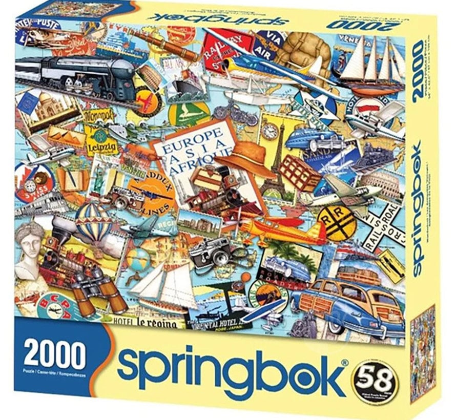 Springbok Wanderlust Puzzle 2000pcs